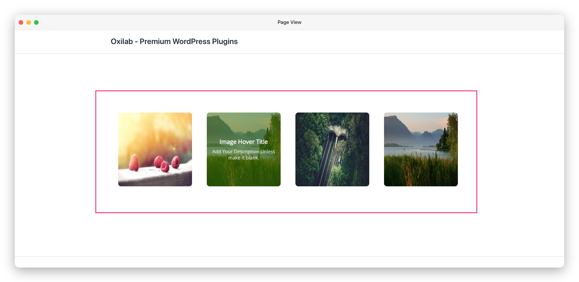 Your first hover effect live on the page